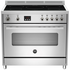 Bertazzoni 90cm Professional Series Stainless Steel Induction Freestanding Oven PRO905IMFESXE  image NaN