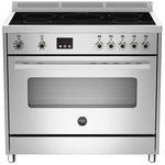 Bertazzoni 90cm Professional Series Induction Freestanding Electric Oven/Stove PRO905IMFESXE  hero image