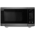 SHARP 26L 900W Flatbed Microwave with Smart Inverter Black Steel SM267FHBS image NaN