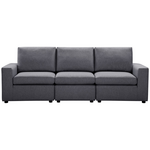 Ostro Athena 3 Seater Couch Grey 27002000 hero image