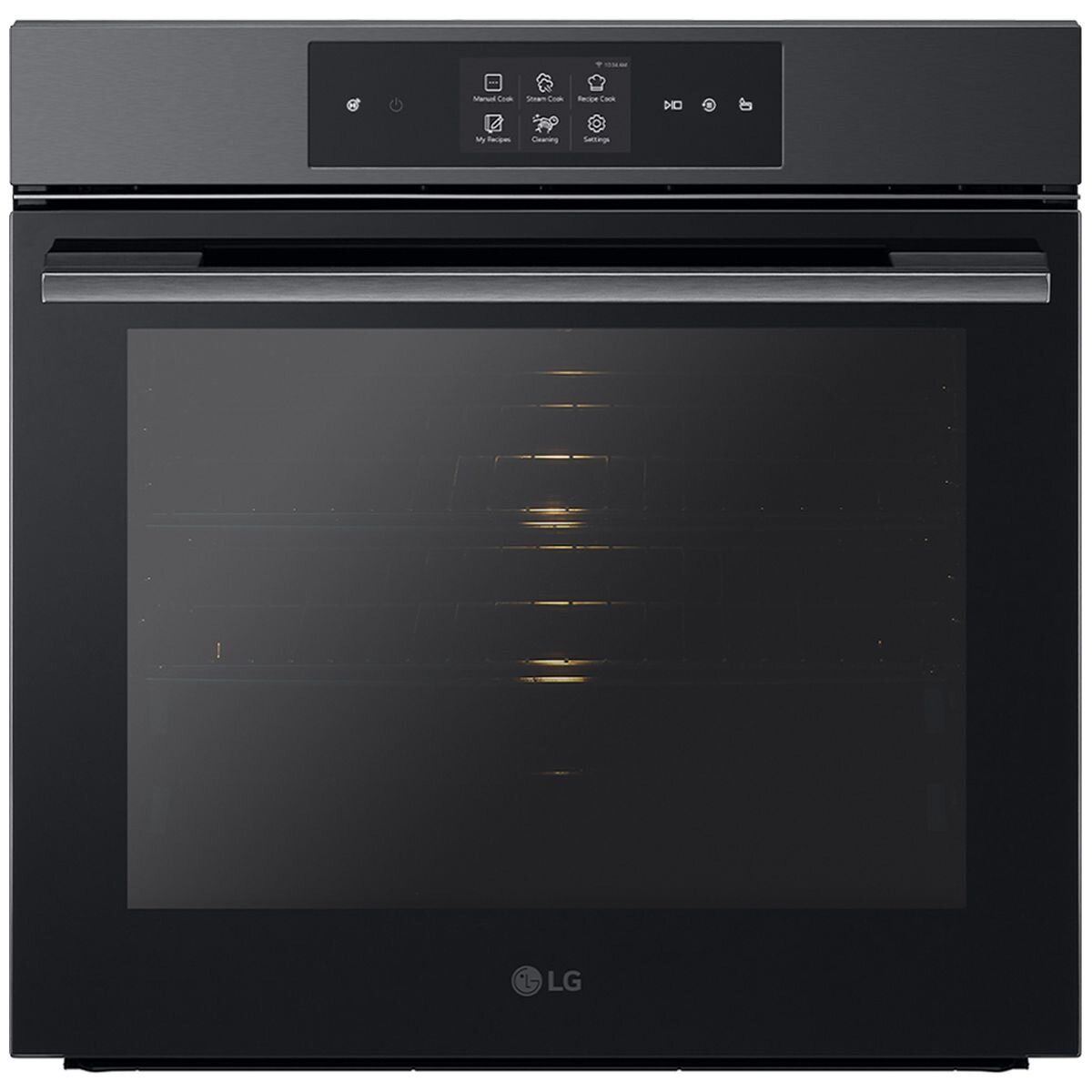 LG Series 9- 60cm Full Steam Pyrolytic Oven with InstaView-Matte Black BO609T2MB4 hero image