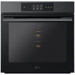LG Series 9- 60cm Full Steam Pyrolytic Oven with InstaView-Matte Black BO609T2MB4 hero image