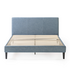 Zinus Liam Classic Home Queen Upholstered Bed Base Light Blue AU-FPPPLB-12Q image NaN