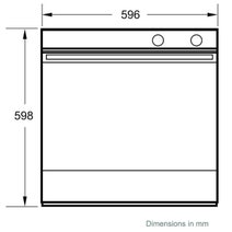 Fisher & Paykel Series 9 60cm Minimal Pyrolytic Built-In Oven Black Glass OB60SD11PB1 hero image
