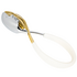 Bugatti Kiss Salad Tongs - White/ Gold 43-7003DR-C1U image NaN