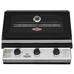 Beefeater 1200 Series 3 Burner LPG BBQ & Side Burner Black Enamel BBG1230BB hero image