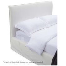 Kalona KAUAI King Bed Base & Bedhead Salt WS-703K-SALT-02 hero image