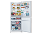 Mitsubishi Electric 421L Bottom Mount Refrigerator Glacier White Glass MR-HGS421EX-GWH-A image NaN
