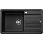 Blanco LEGRA XL 6S Single Bowl Top Mount Sink with Right Hand Drainer Silgranit Black 528066 hero image