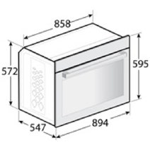 Beko 90 cm Twin Fan Multifunction Built-in Oven BBO91271MDX hero image