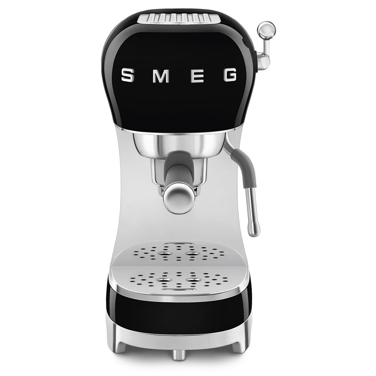 Smeg 50s Style Espresso Coffee Machine Black ECF02BLAU hero image