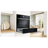 Bosch Series 8 Accentline 60x40cm Built-In Warming Drawer Black BIC9101B1 image NaN
