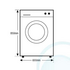8kg Front Load Simpson Washing Machine SWF10832 image NaN