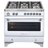 Artusi 90cm Freestanding White Dual Fuel Oven AFG999W  image NaN