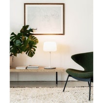 Case Furniture Soft Table Light - White 102539 hero image