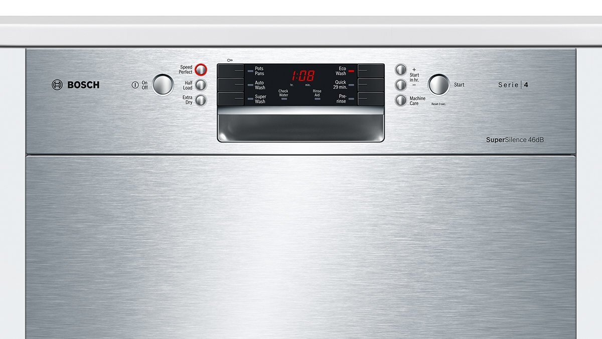 Bosch SMU46GS01A Serie Under Bench Dishwasher Appliances Online