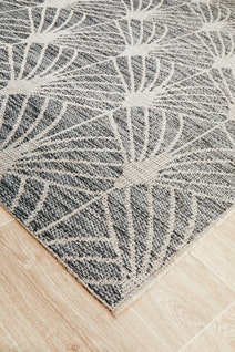 Rug Culture Terrace Oversize Black Rug 400X300CM - TER-5502-BLK-400X300 hero image