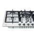 TRINITY 70cm Gas Cooktop 5 Burners Stainless Steel TRG700SS image NaN