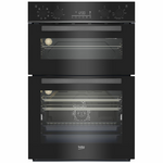Beko 60cm Multifunction Built-in Double Oven BBO6811DDX hero image