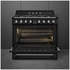 Smeg 90cm Victoria Dual Fuel Freestanding Oven TRA90BL2 image NaN