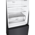 LG 420L Bottom Mount Fridge Matte Black GB-455MBL image NaN