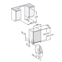 Miele Fully Integrated XXL Dishwasher with AutoDos G7185SCVIXXL hero image