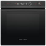 Fisher & Paykel Series 7 60cm Contemporary Pyrolytic Built-In Oven Black OB60SD9PB1 hero image