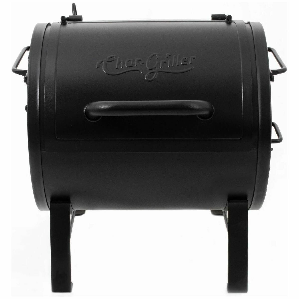Char-Griller Grand Champ Charcoal Grill and Offset Smoker in Black