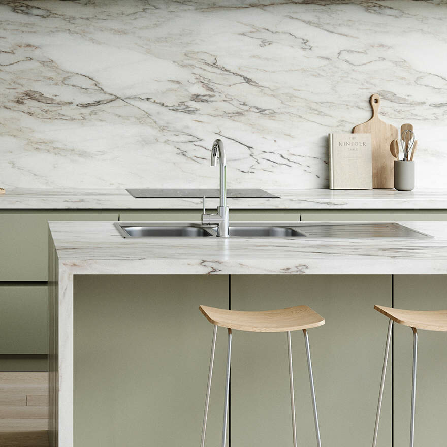 Oliveri Flinders Double Bowl Sink with Drainer FL172 hero image