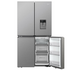 Haier 623L Quad Door Refrigerator with Ice and Water Satina Silver HRF680YPS image NaN