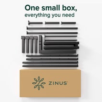 Zinus 35cm Elias Single Modern Black Metal Bed Frame AU-FBMMP1ZC-14S hero image