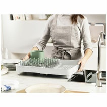 Joseph Joseph Extend Dish Rack Light Stone/Sage 851652 hero image