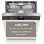 Miele Semi Integrated XXL Dishwasher with AutoDos - Obsidian Black Fascia G7939SCIXXLOBSW hero image