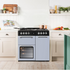 Beko 90cm Multifunction Dual Fuel Light Blue Freestanding Oven/Stove BRC916GMB-L image NaN