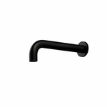 Rogerseller Tonic Wall Bath Spout 200mm - Matte Black 3606015311 hero image