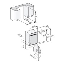 Miele Semi Integrated Dishwasher with AutoDos - Stainless Steel G7130SCICLST hero image
