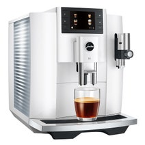 Jura E8 INTC Piano White Automatic Coffee Machine 15662 hero image