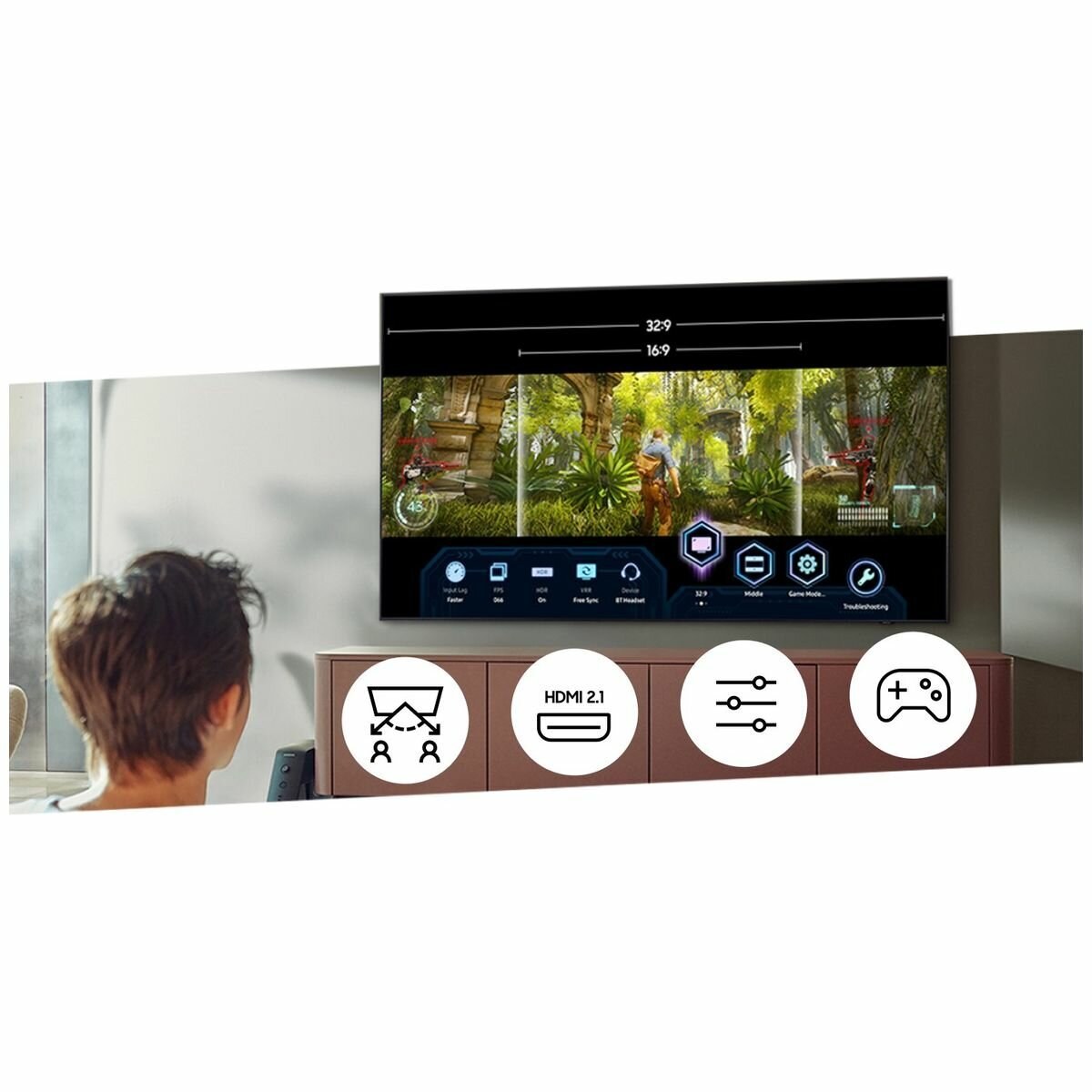 Samsung 65 Inch Q80B 4K UHD QLED Smart TV QA65Q80BAWXXY hero image