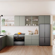 Westinghouse 564L French Quad Door Refrigerator Matte Black WQE5600BA hero image