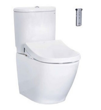 Toto Basic+ Back To Wall Smart Toilet Suite with S7 Package BASIC-BTW ...