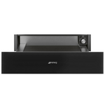 Smeg Linea 15cm Warming Drawer - Midnight Black CPR115B3 hero image