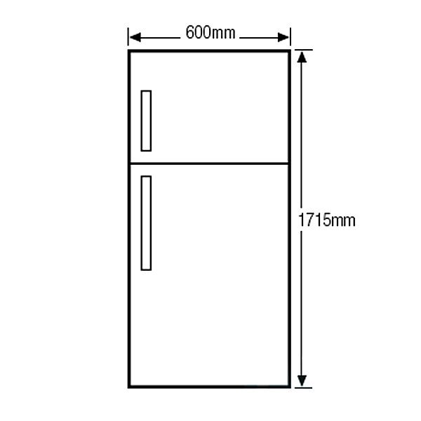 Samsung SR341MLS 341L Top Mount Fridge hero image