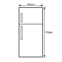 Samsung SR341MLS 341L Top Mount Fridge hero image