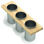 Artinox Planum Bottle or Cutlery Holder Set Tasmanian Oak VPB3C hero image