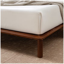 Zinus Arden Coffee Bean Bamboo Queen Bed Frame AU-FPWHC1ZC-08Q hero image
