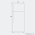 Fisher & Paykel E381TRT3 380L ActiveSmart Top Mount Fridge image NaN