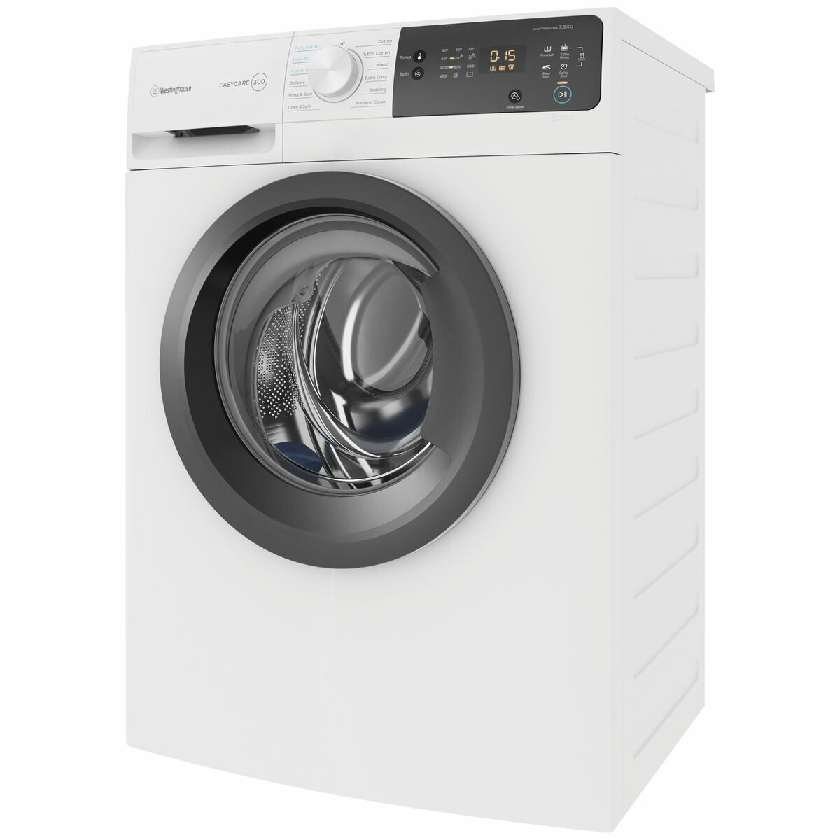 Westinghouse 7.5kg Front Load Washing Machine WWF7524N3WA