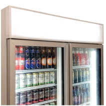 Schmick 825L Two Door Glass Door Beverage Refrigerator HUS-C10 hero image