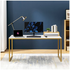 Zinus Home Office Computer Desk Gold 160cm AU-UTDDT1ZC-63G image NaN