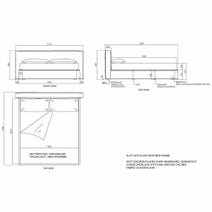 Kalona MONTEVERDE King Bed Base & Bedhead Lava WS-702K-VILA-03 hero image